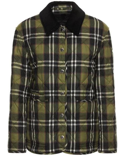 burberry dranefeld quilted jacket|Burberry Dranefeld Quilted Check Jacket .